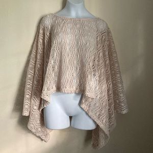 Woven Crop Top/Suit Cover